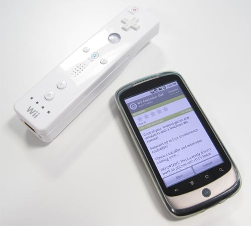 Android on use wiimote How to