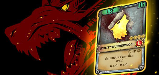 Get Your Codes For A Max Level Legendary White Thunderwolf Card