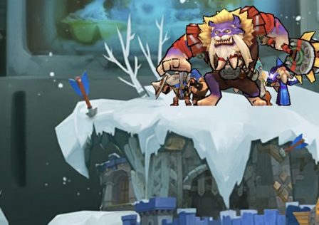 nano-legends-screenshot-some-of-the-characters-standing-dramatically-on-a-snow-capped-crag