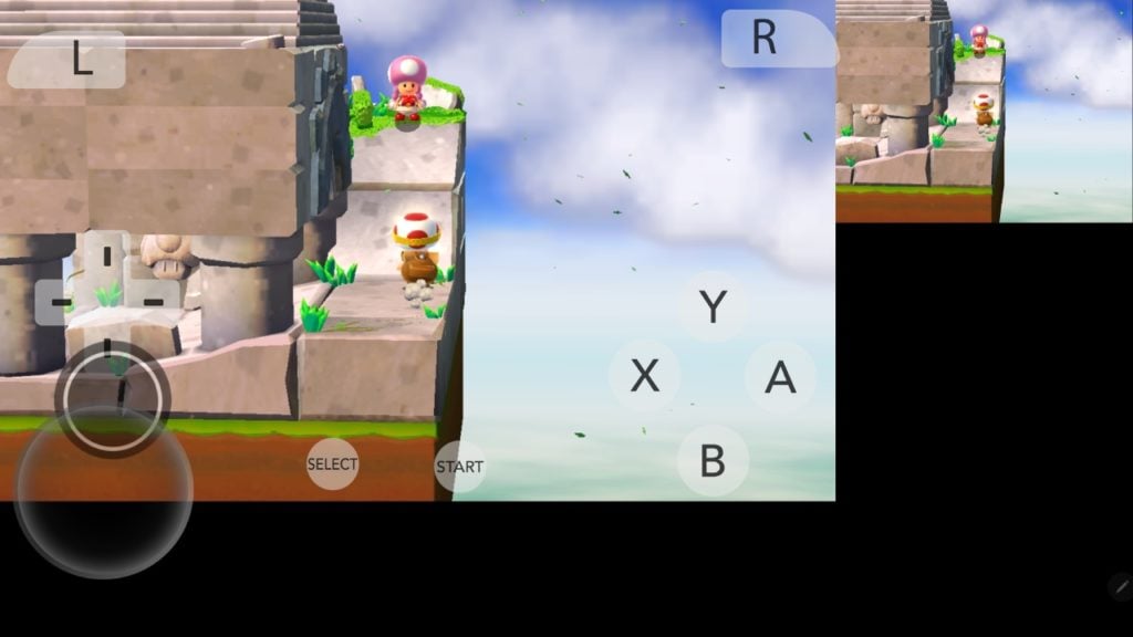 Captain Toad on Best Android 3DS emulator, Citra.