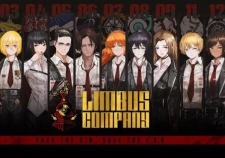 The featured image for our Limbus Company macro usage article, featuring a poster from the game that showcases the different Sinners.