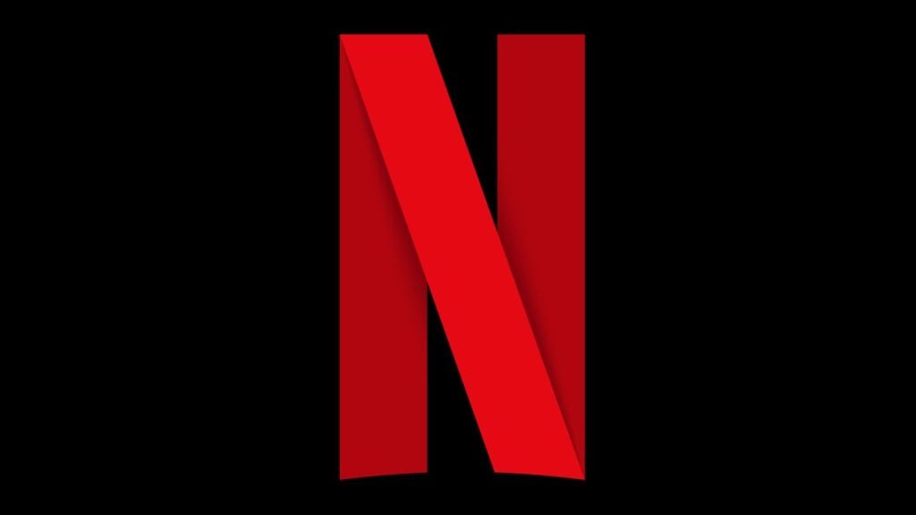 Feature image for our Netflix Games new project news. It shows the Netflix 'N' logo in red on a black background.