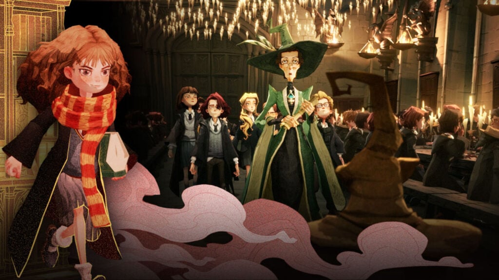 Professor McGonagall in Harry Potter: Magic Awakened.