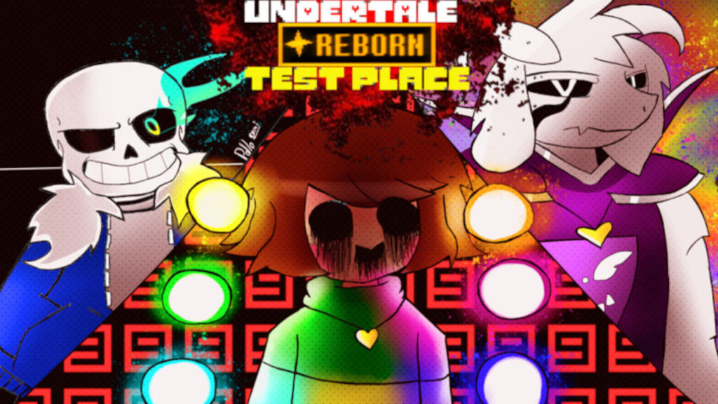 Undertale Test Place Reborn official artwork.
