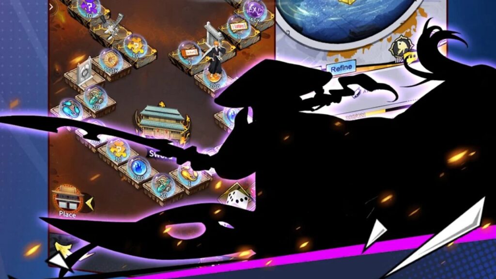 Feature image for our Reaper Soul Revival tier list. It shows a character in a wide hat silhouetted again against a game board screen.