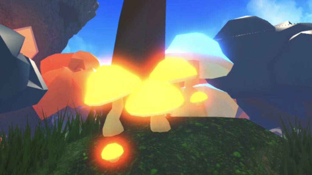 Elemental Dungeons lava mushroom.
