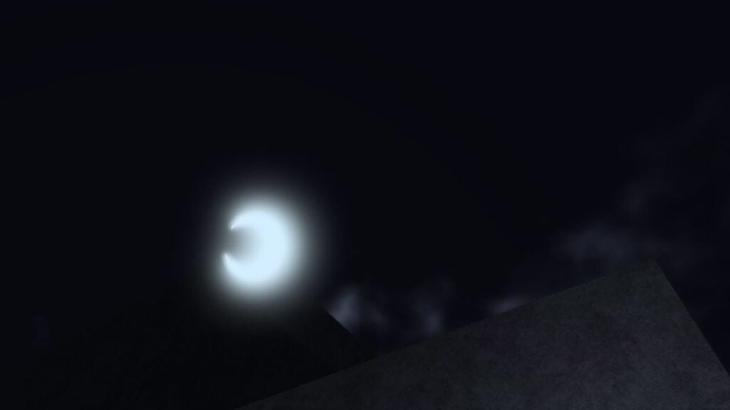 Feature image for our Peroxide Hollow abilities, showing the Hollow world Hueco Mundo's skyline with a crescent moon in the sky.