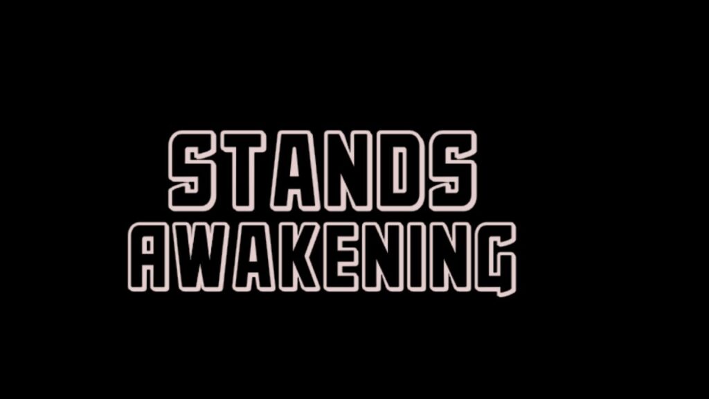 Feature image for our Stands Awakening White Snake guide. It shows the Stands Awakening title screen.
