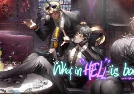 Feature image for What In Hell Is Bad codes guide. It shows several demon characters in what looks like a bar.