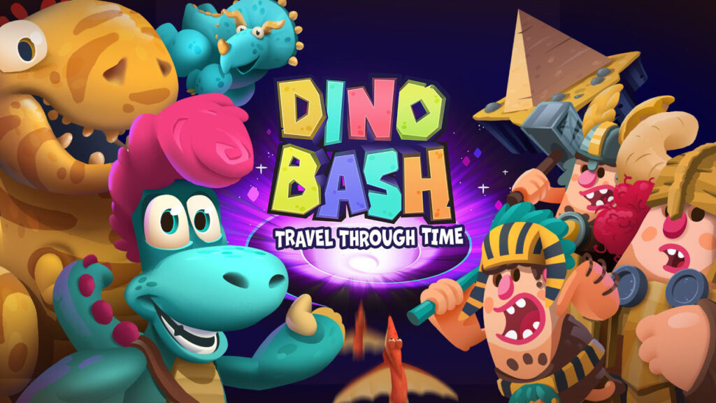 Dino Bash: Travel Through Time official artwork.