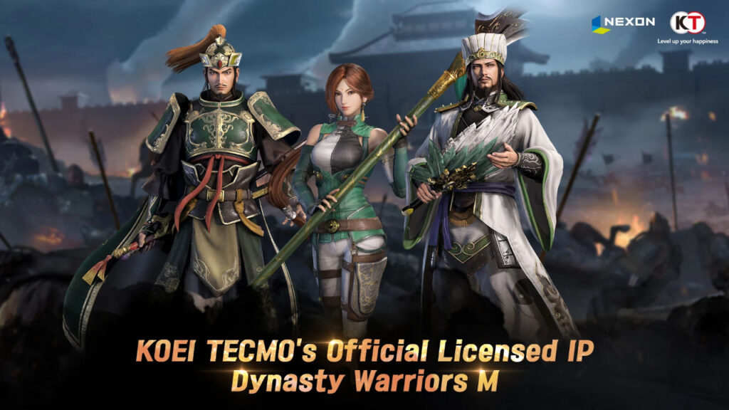 Dynasty Warriors M characters.