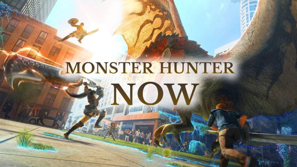 Featured Image for our news on Monster Hunter Now. If features a monster being slayed by a hunter.