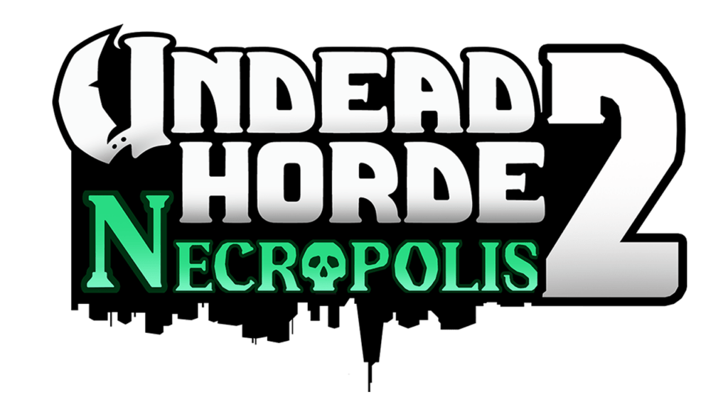 The feature image of the Undead Horde 2: Necropolis on Google Play news has the title written in white and green.