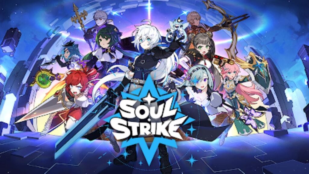 Featured Image for our news on Soul Strike. It features characters from the game like Seohyun, Emily, Gabriel, Sylvia.