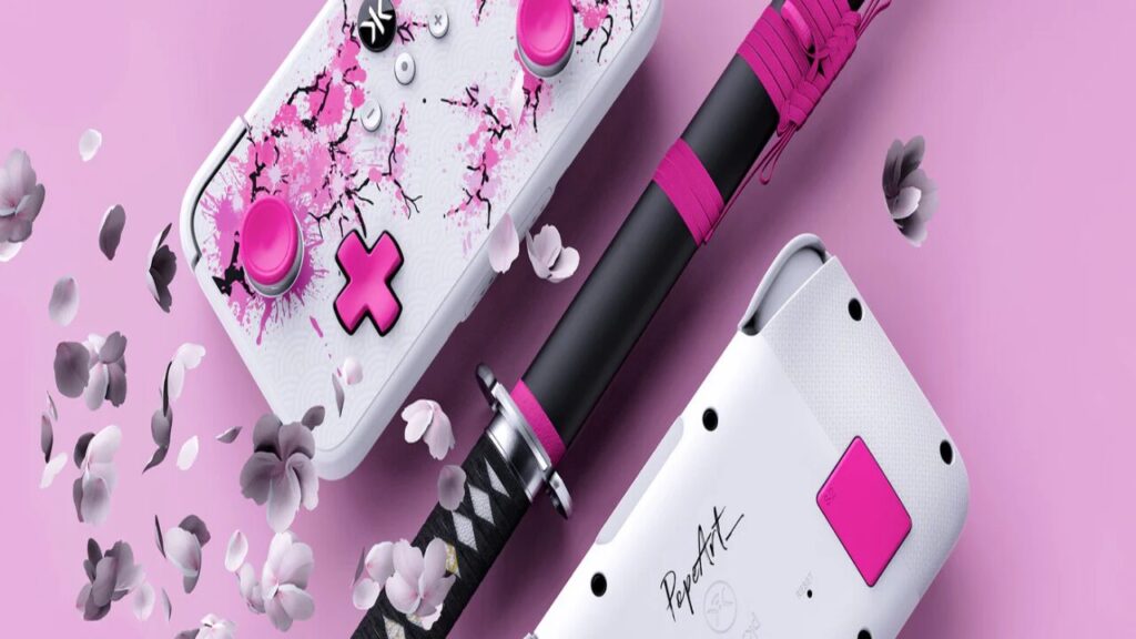 The feature image for the Pre-Orders Open for CRKD's NEO S Wireless Controller with Multiple Designs news has the controller in the blossom design!