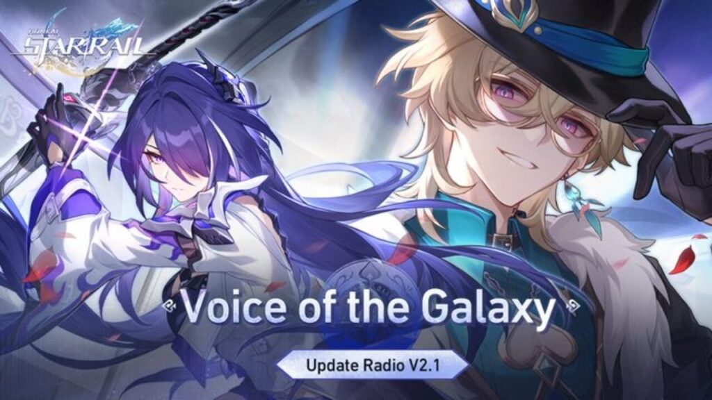 The feature image for Voice of the Galaxy news is the banner for the update.