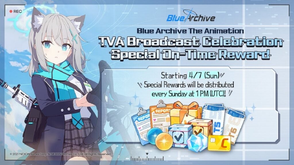Blue Archive Free Rewards