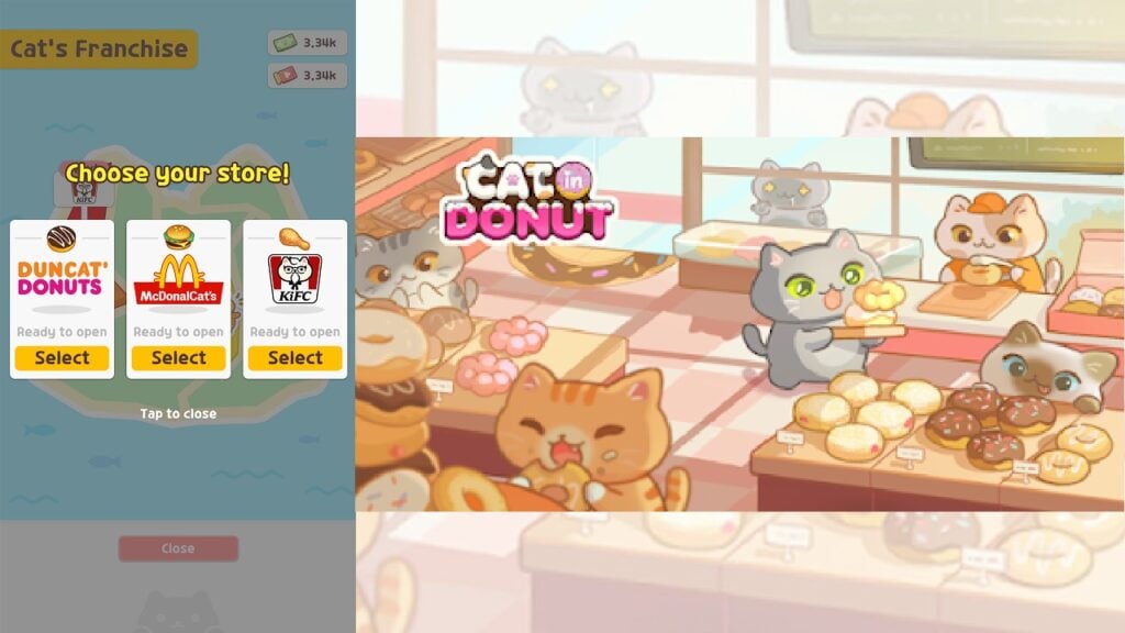 Cat in Donuts: Sweet Shop