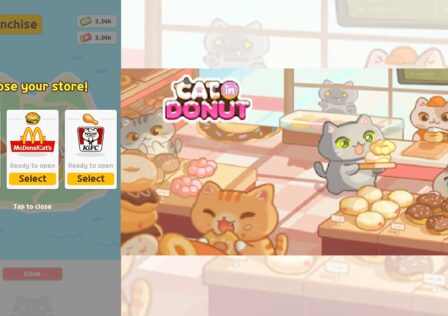 Cat in Donuts Sweet Shop