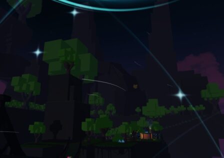 Feature image for our Axo's RNG codes guide. It shows the Axo's RNG island after dark.