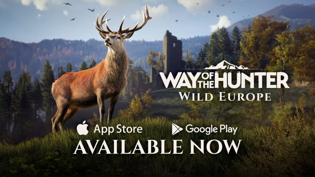 featured image for our news on Way of the Hunter - Wild Europe. It shows an antelope and there are European mountains in the background.