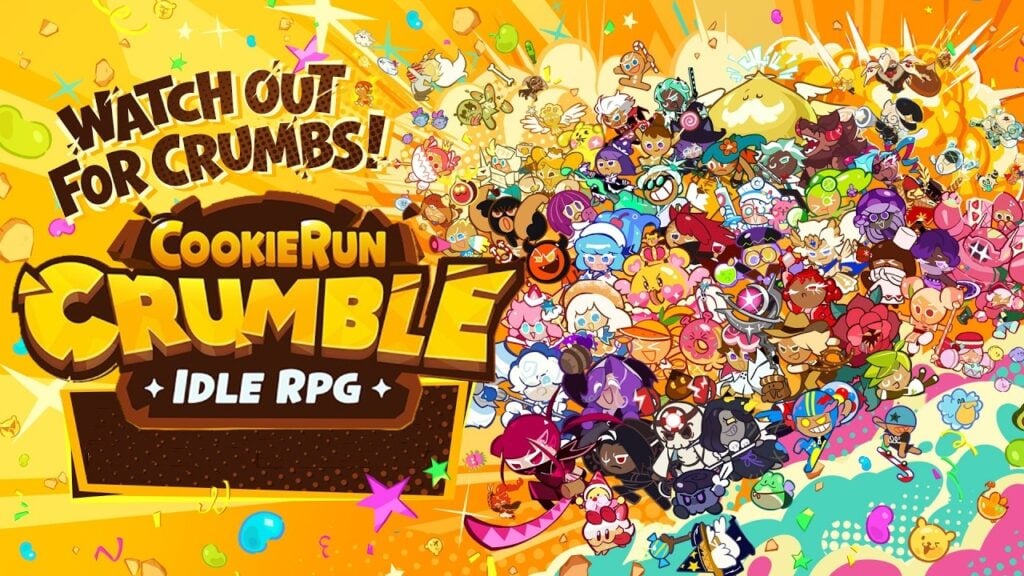 featured image for our news on CookieRun: Crumble pre-registration. It shows all the cookies from the upcoming game.