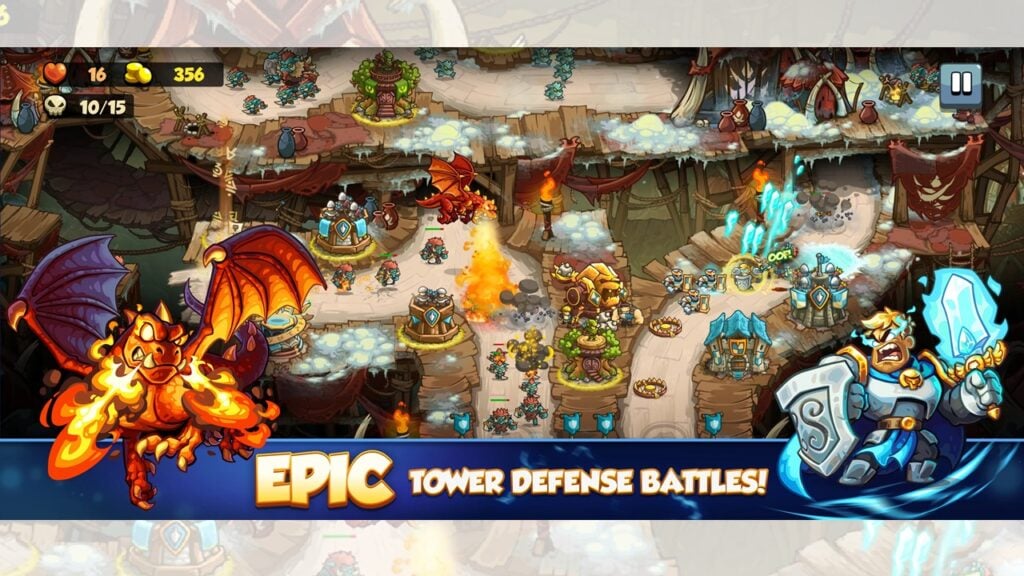 featured image for our news on Kingdom Rush 6: Genesis TD pre-registration. It shows a screenshot from the game