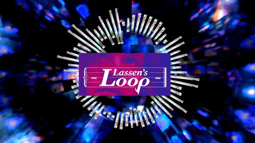 featured image for our news on Lassen’s Loop demo. It shows a vibrant circular structure with the game's logo in the middle.
