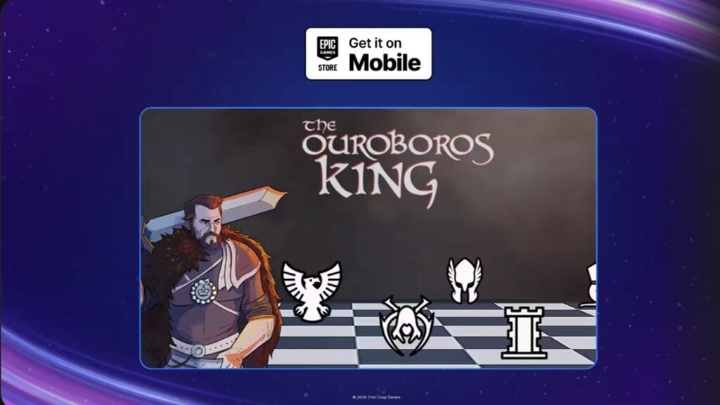 featured image for our news on Epic Games Store mobile The Ouroboros King