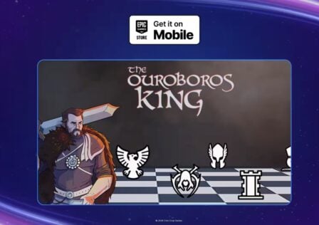 featured image for our news on Epic Games Store mobile The Ouroboros King